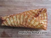 脆皮水果沙拉卷的做法第9步